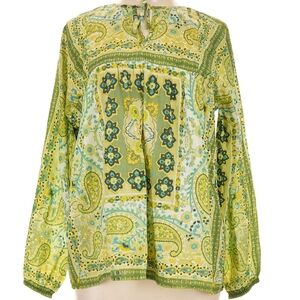 Bila Paisley Boho Top | Size L